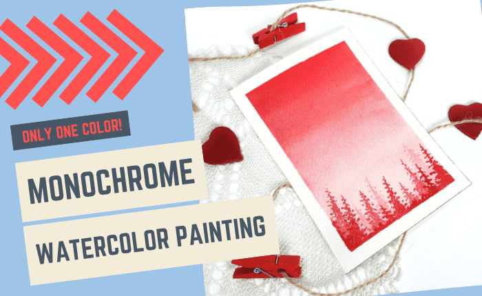 Monochrome Watercolor Painting: Master Value And Tone With One Color