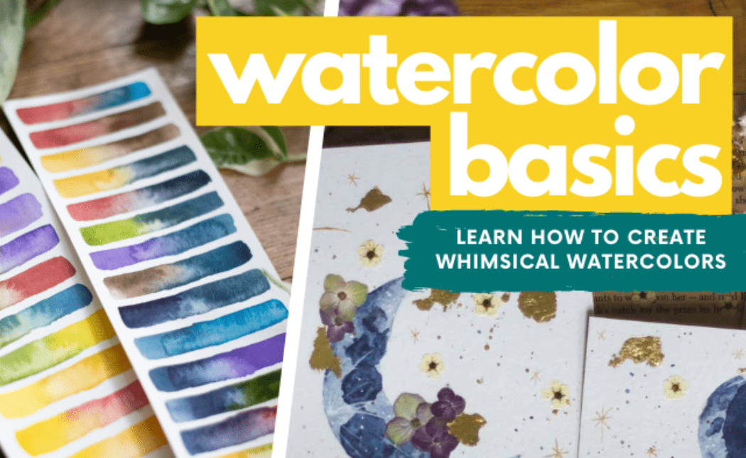 Watercolor Basics With Erica @TheSleepyPine