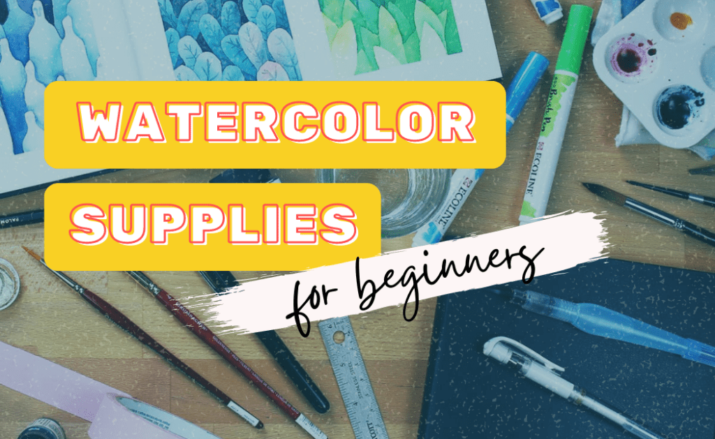 Watercolor Supplies For Beginners - foxsy.com