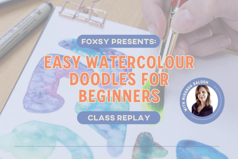 Doodling With Watercolors: An Intro to Fun and Easy Doodles