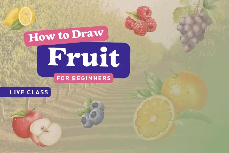 How to Draw Easy Fruit for Beginners