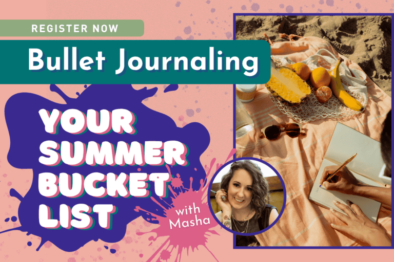 Bullet Journal: Summer Bucket List