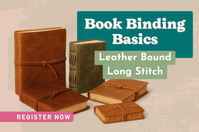 Long Stitch Leather Bookbinding with Rob Kelsey